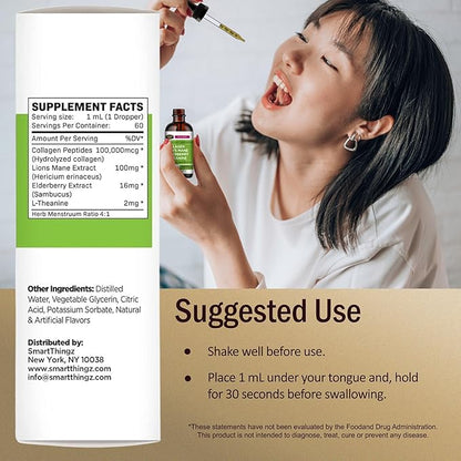 Collagen Mojo - Liquid Collagen 100,000mcg, 2 2 Oz