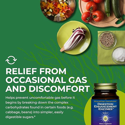 HEALTHFORCE SUPERFOODS Digestion Enhancement Enzymes 60 Vegan