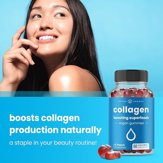 Collagen Boosting Gummies 60 Peach (2-Pack)