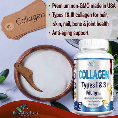 Collagen Types I & III 60 Capsules