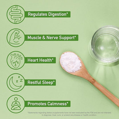 NaturalSlim Magicmag Pure Magnesium Citrate Powder – Stress, Constipation, Muscle, and Heart Support | Natural Strawberry & Lime Flavored Magnesium Supplement - 8oz Drink Mix (3 Pack)