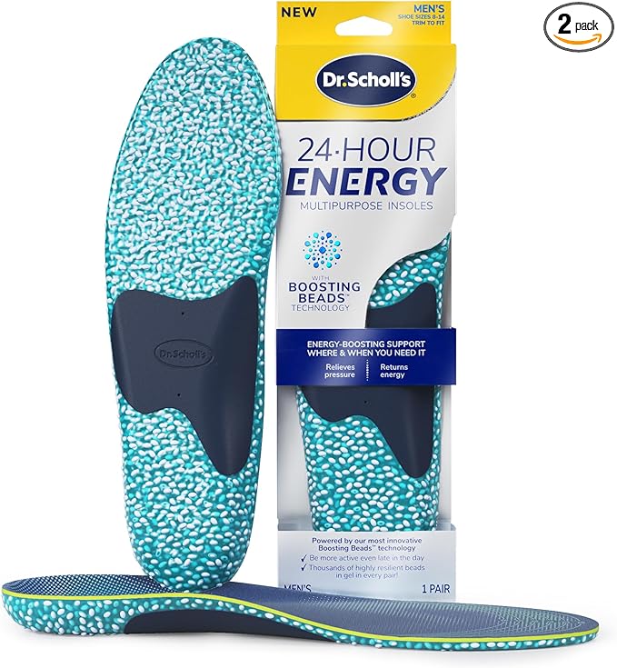 Dr. Scholl's 24-Hour Energy Multipurpose Insoles, 8-14, 1 1 Pair