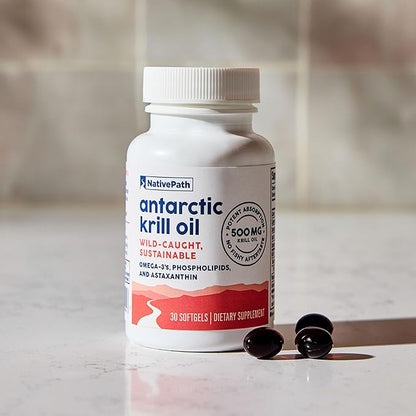 NativePath: Antarctic Krill Oil Omega-3 Fatty 30-Day Supply