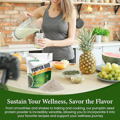 Pumpkin Seed Protein Powder 26 Servings (16 oz 454g)