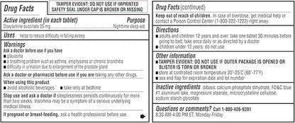Kirkland Signature Sleep Aid, 192 Tablets (2 Pack)