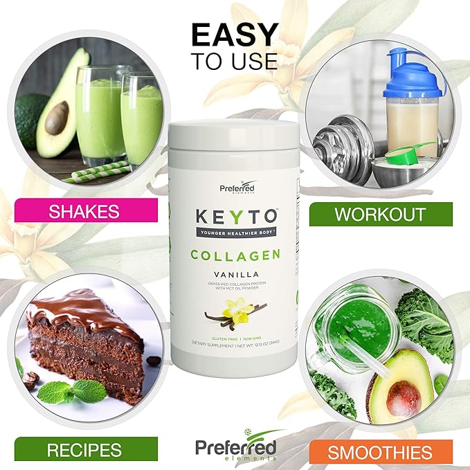 Keto Collagen Protein Powder with MCT