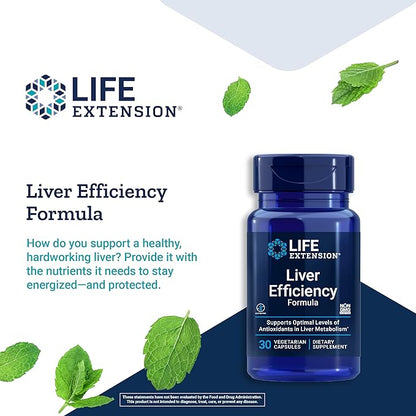 Life Extension Liver Efficiency Formula – 30 Capsules
