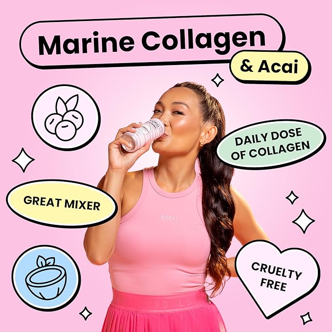 Coco Luxe / Koko & Karma Coconut water with Marine Collagen and Acai Berry 16.9oz (12 pack case)