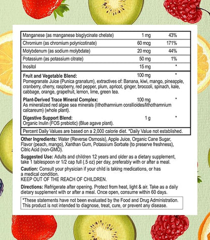 Go Healthy Multivitamin for Women, Men, Teens 20 Fruits 32 Servings