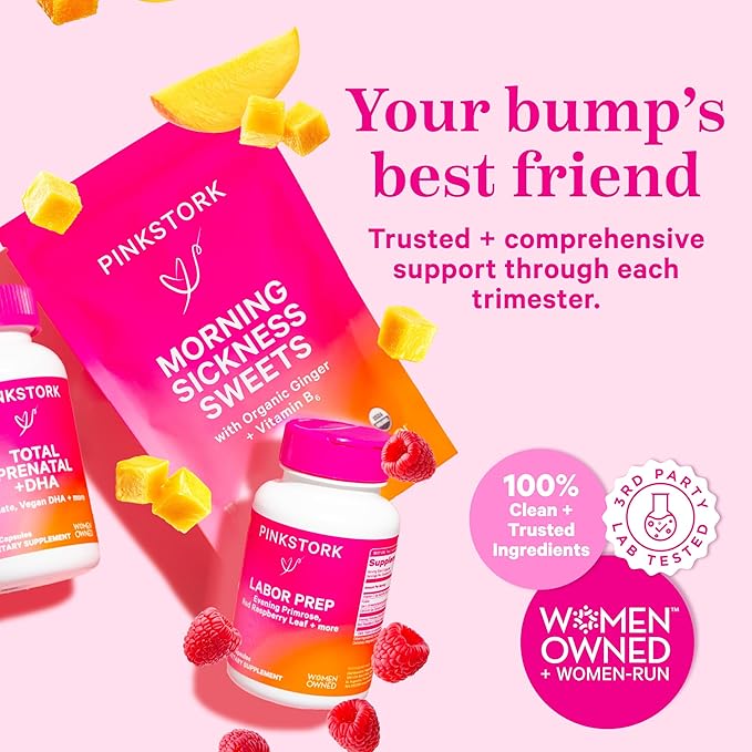 Pink Stork Omega-3 DHA 540 mg 60 Softgels