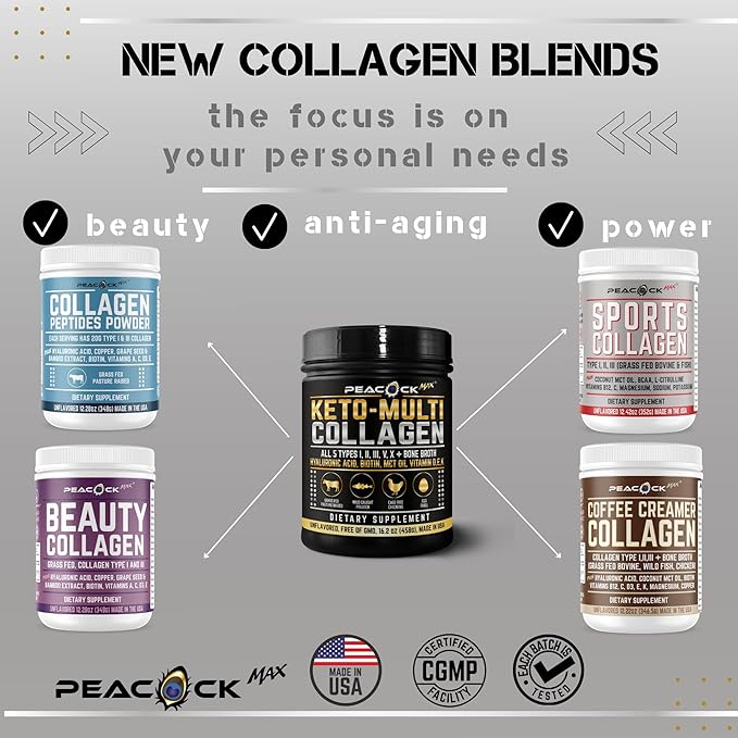 Keto Multi Collagen 5 Types 32.4 oz 2))