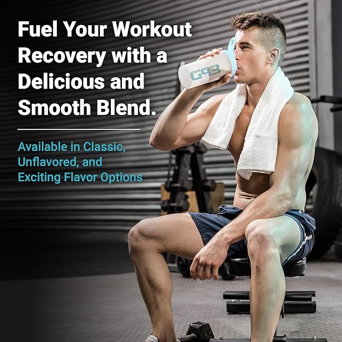 Genepro Unflavored Protein Powder (3rd Generation, 128 Servings)