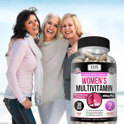 Kaya Naturals Women's Multivitamin, Overall Healthy 30 Count