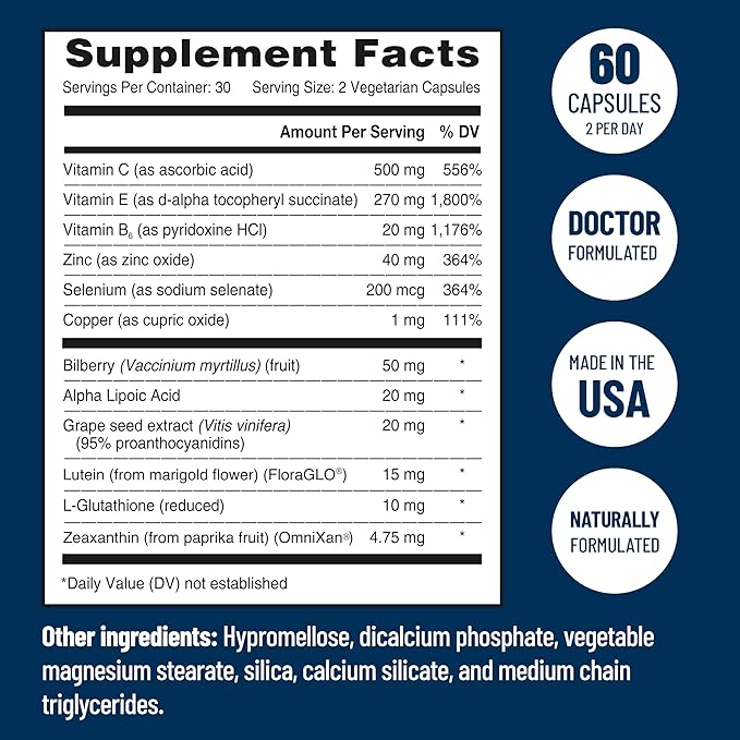 Doctor Formulated AREDS 2 Plus Eye 60 Eye