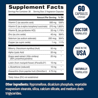 Doctor Formulated AREDS 2 Plus Eye 60 Eye