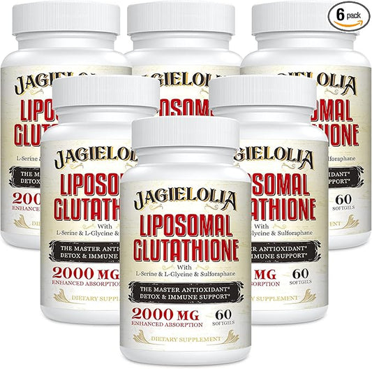 Liposomal Glutathione 2000 mg with L-Serine, 360 Softgels
