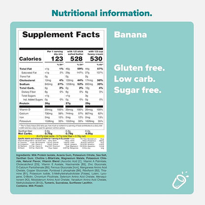 KETO CHOW BANANA 1 MEAL
