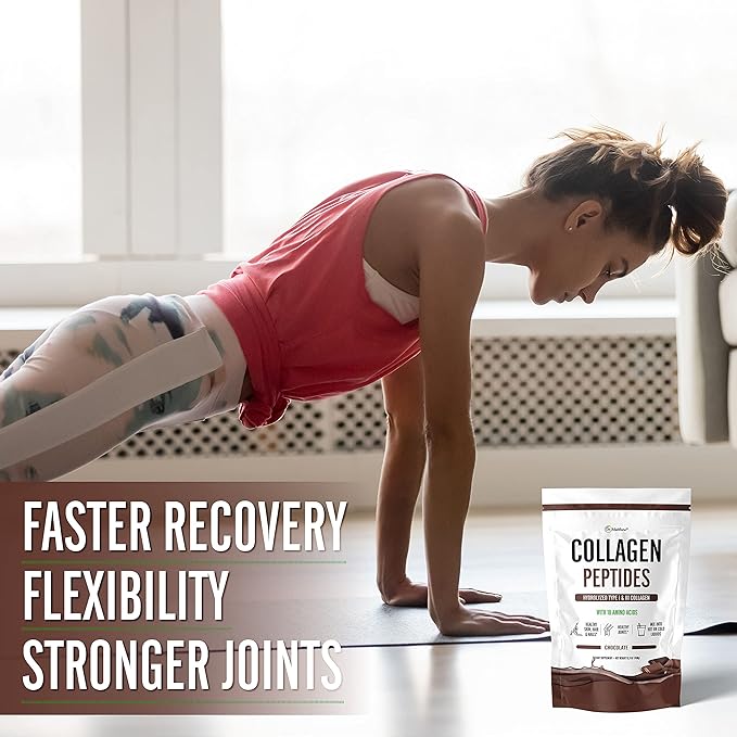 Chocolate Collagen Powder. Collagen with Hyaluronic 1 and 3.