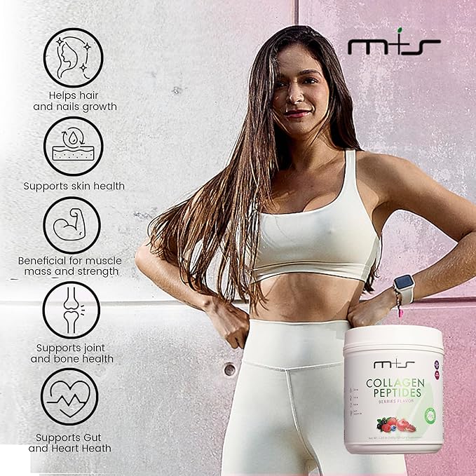 M+S Collagen Peptides Powder with Vitamin 1.29 Lb