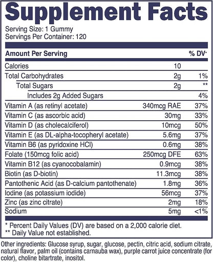 Nutricost Kids Multivitamin Gummies 120 Servings