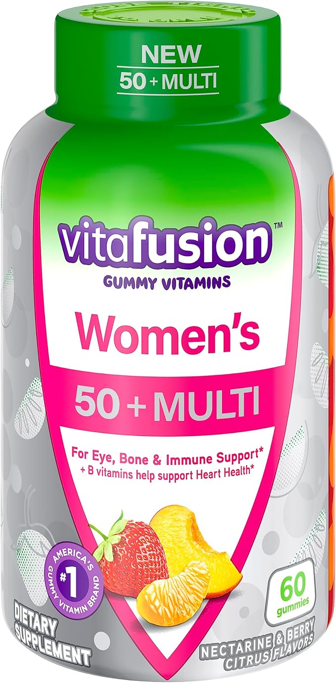 VITAFUSION Women's 50+ Multivitamin Daily Support 60 Count