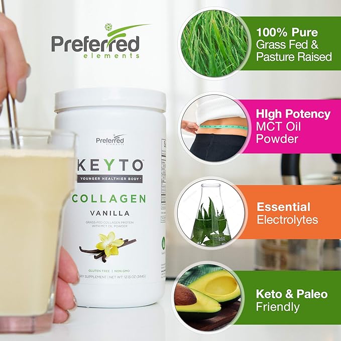 Keto Collagen Protein Powder with MCT