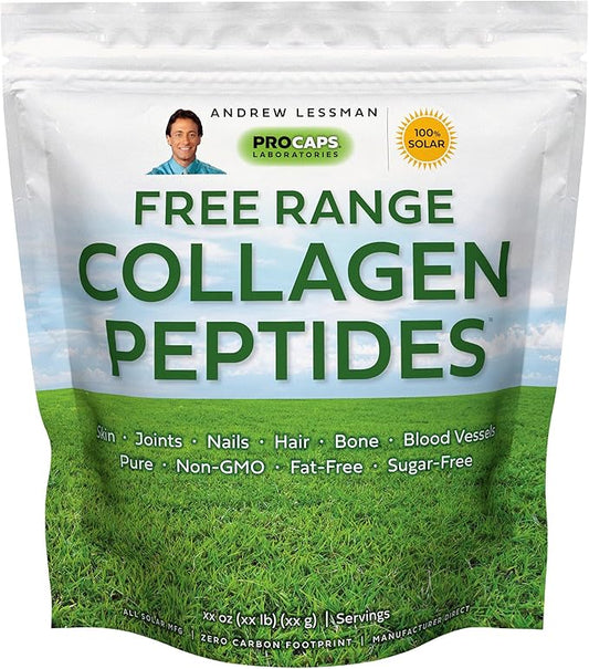 ANDREW LESSMAN Free Range Collagen Peptides 120 Servings