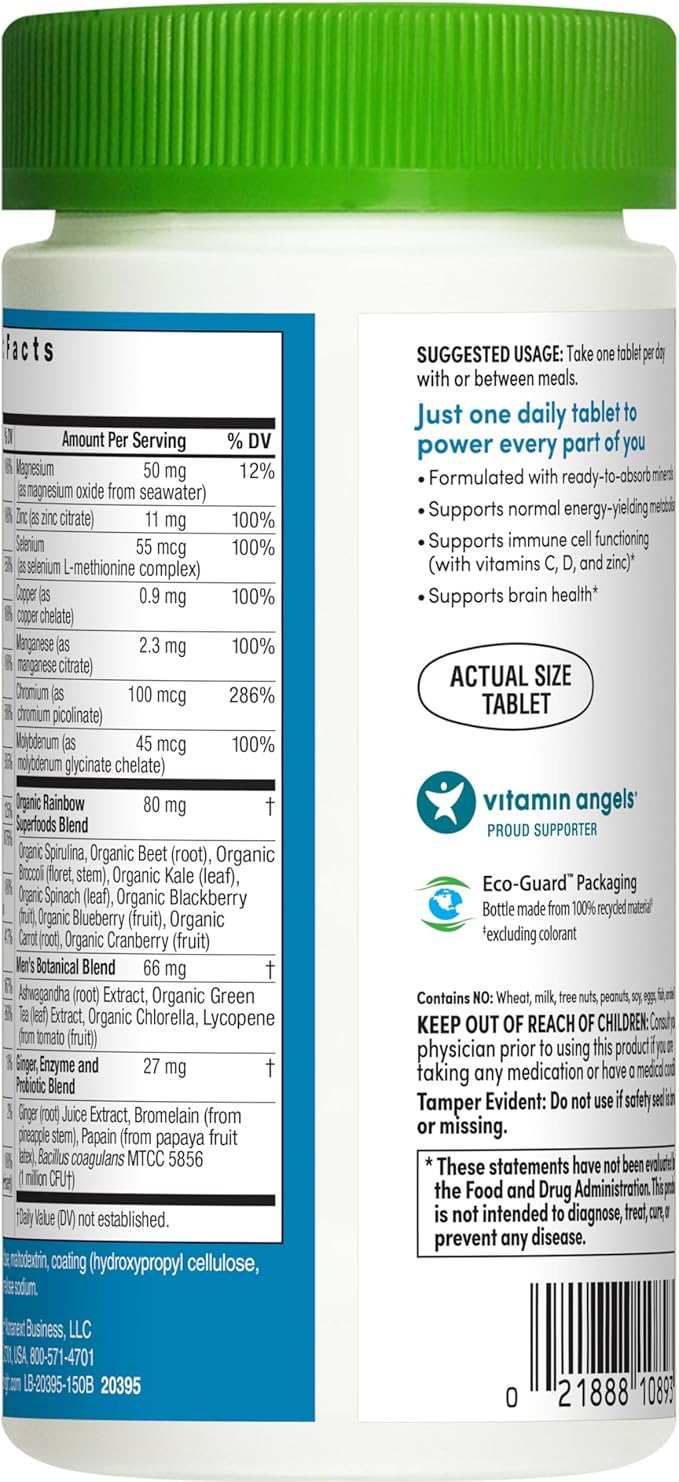Rainbow Light Multivitamin for Men, Vitamin 150 Tablets