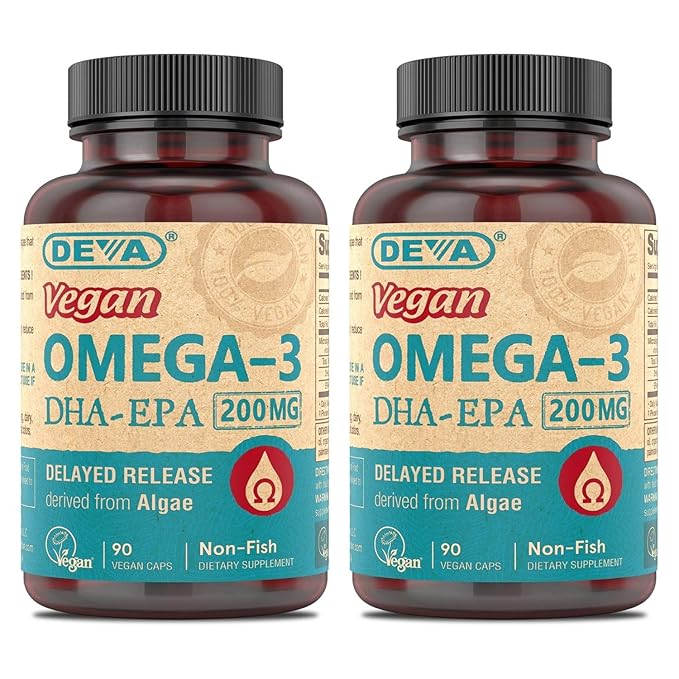 DEVA Vegan Omega-3 DHA-EPA, from Micro 90 Vegan 2)