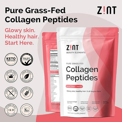 Zint Collagen Peptides Protein Powder 10 oz