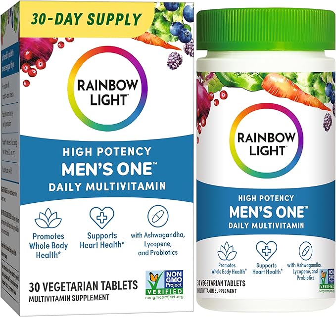 Rainbow Light Multivitamin for Men, Vitamin 30 Tablets