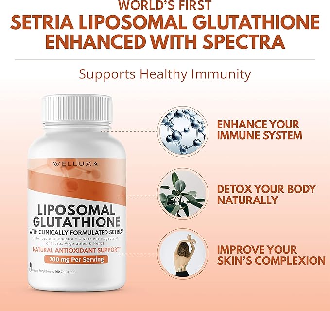 Liposomal Glutathione (Setria® 700 mg) (60 ct)