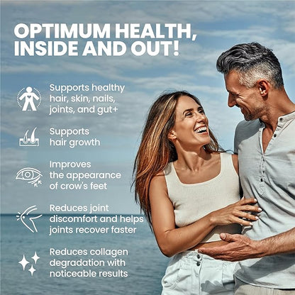 Multi Collagen Protein Peptides Supplement Capsules 1800mg Collagen 100% Natural, 90ct (1) (1)