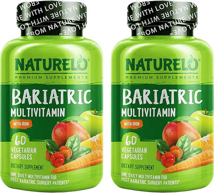 NATURELO Bariatric Multivitamin 120 Veggie