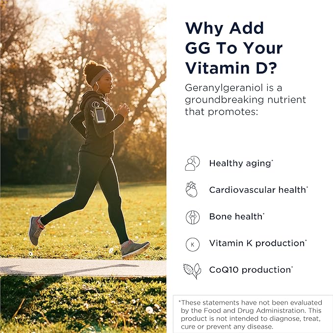 Designs for Health Vitamin D Supreme 5000 IU 2000mcg Vitamin MK4 for D3 Enhanced (30 Capsules)