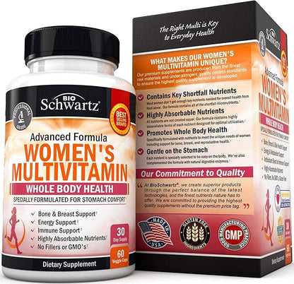 Multivitamin for Women with Vitamin D3 60Ct