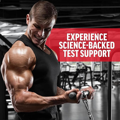 Force Factor Test X180 Ignite Testosterone Booster for Men, Testosterone Support Supplement to Help Burn Fat, Boost Vitality, and Increase Energy, 60 Capsules