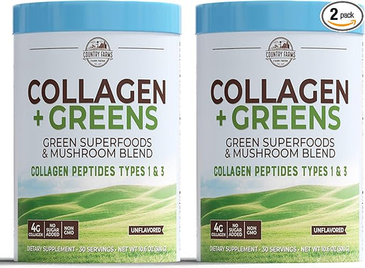 COUNTRY FARMS Collagen Peptides Powder 21.2 Oz, 60 Servings