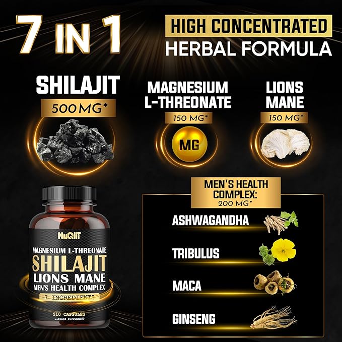 210 Capsules - 1000mg Magnesium L-Threonate