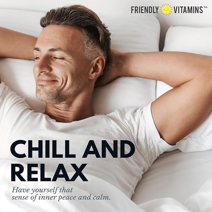Stress Relief Supplement Anxiety Support -Unwind 60 Organic
