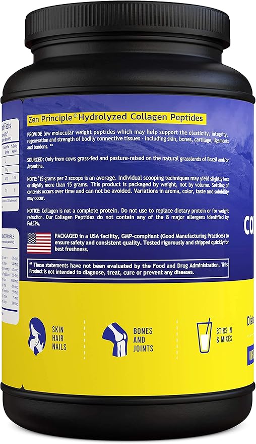 Zen Principle Grass-Fed Collagen Peptides 3