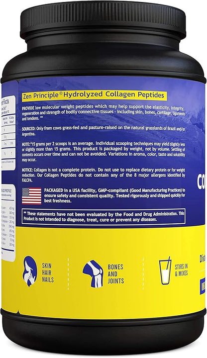 Zen Principle Grass-Fed Collagen Peptides 3