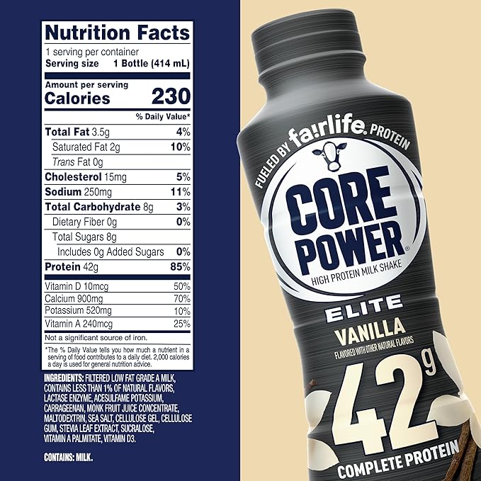 Core Power Fairlife Elite 42g High 14 Fl 12)