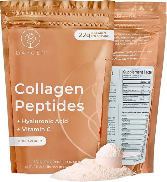 Collagen Peptides Powder with Hyaluronic Acid 16oz