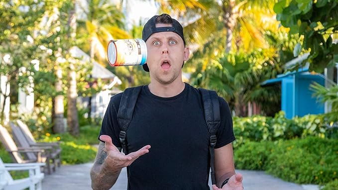 G Fuel Bahama Mama Energy Drink Powder, Pre Workout Caffeine Mix for Gaming, Sugar Free Focus Amino, Vitamin + Antioxidants, 9.9oz (Coconut & Pineapple, 40 Servings)