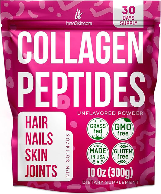 Collagen Peptides Powder for Women Hydrolyzed 10 Oz