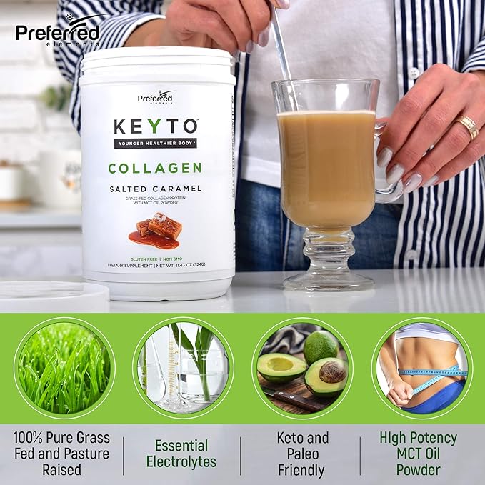 Keto Collagen Protein Powder with MCT