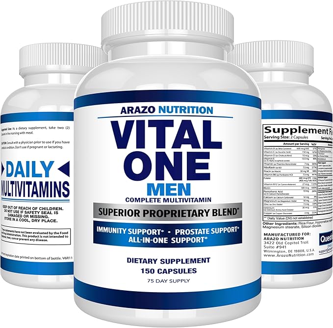 Arazo Nutrition Vital One Multivitamin 150 Vegan