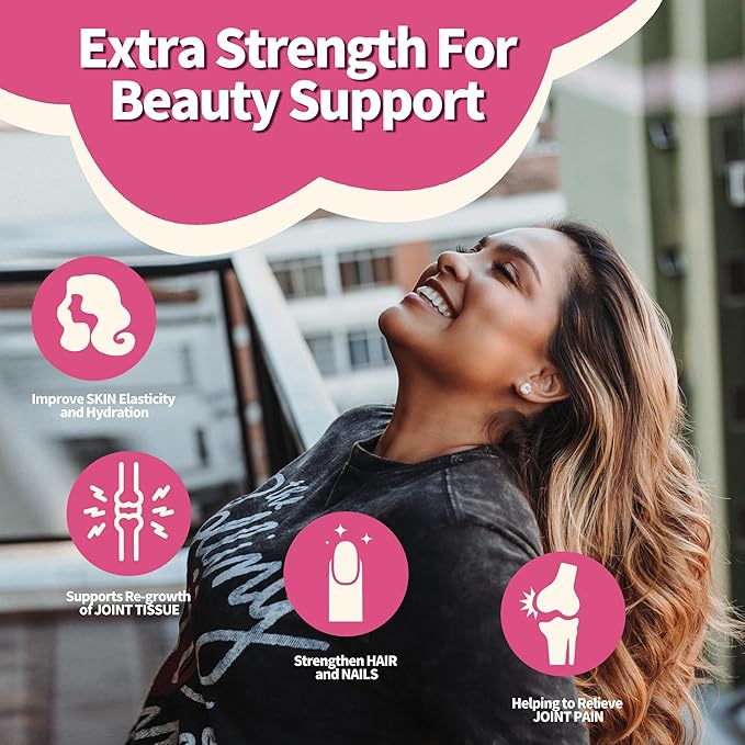 Zammex Marine Collagen Peptides, Non-GMO Wild 1 & 3) for 32 Servings