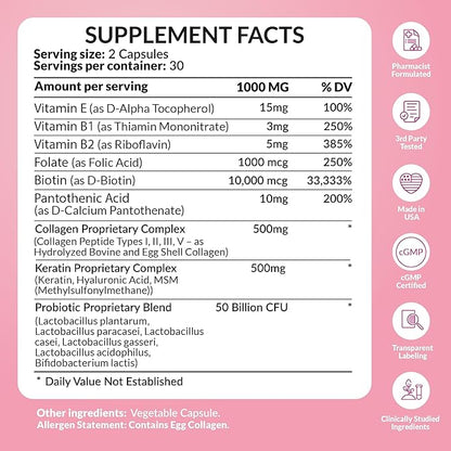 Hair, Skin, and Nails Vitamins 2 pack